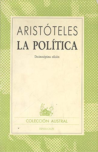 Imagen de archivo de LA POLITICA a la venta por Ducable Libros