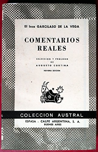 Stock image for Comentarios Reales for sale by Voyageur Book Shop