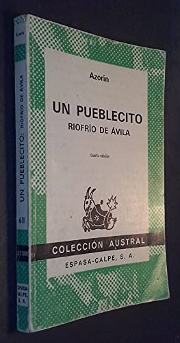 9788423906116: Un pueblecito (riofrio de vila)