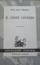 Beispielbild fr EL CONDE LUCANOR (El libro de Patronio) zum Verkauf von Librera Races