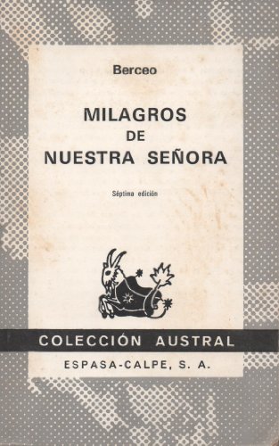 Stock image for Milagros De Nuestra Senora for sale by Books to Die For