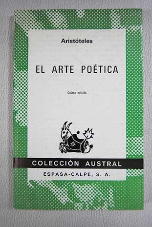Beispielbild fr EL ARTE POETICA zum Verkauf von Librera Races