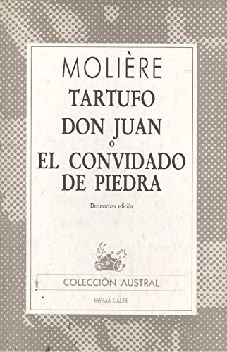 Imagen de archivo de Tartufo;don Juan o el convidado depiedra a la venta por medimops