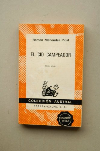 Beispielbild fr Cid Campeador, el zum Verkauf von Hamelyn