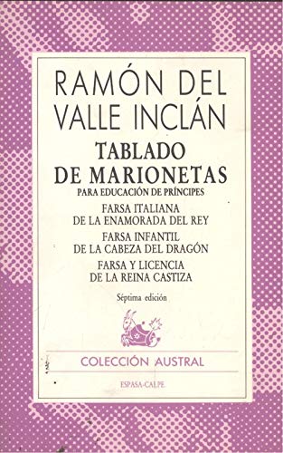 Imagen de archivo de Tablado de Marionetas para Educacin de Principes a la venta por Hamelyn