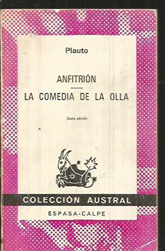 Imagen de archivo de Anfitrion : la comedia de la olla PLAUTO, TITO MACCIO a la venta por VANLIBER