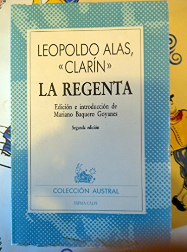 Imagen de archivo de La Regenta: La Regenta a la venta por medimops