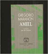 Stock image for AMIEL (Introduccin Juan Rof Carballo( for sale by HISPANO ALEMANA Libros, lengua y cultura