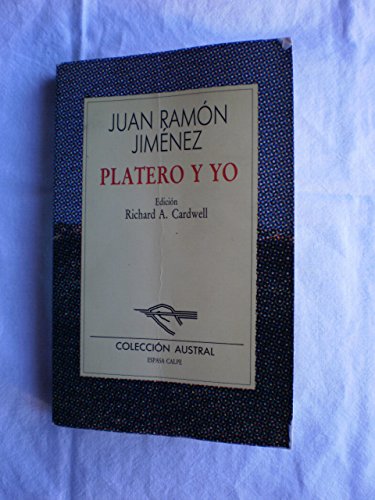 Imagen de archivo de Platero y Yo a la venta por Better World Books