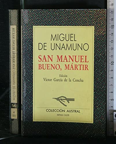 9788423919109: San Manuel Bueno, Martir