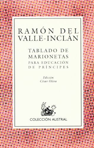 9788423919291: Tablado de marionetas: Para education de principes