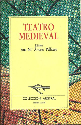 Imagen de archivo de Teatro medieval (Spanish Edition) a la venta por Hippo Books