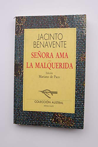 9788423919918: Senora Ama-La Malquerida