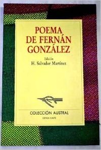 Stock image for Poema de FernÃ¡n GonzÃ¡lez (Literatura) (Spanish Edition) for sale by Bayside Books