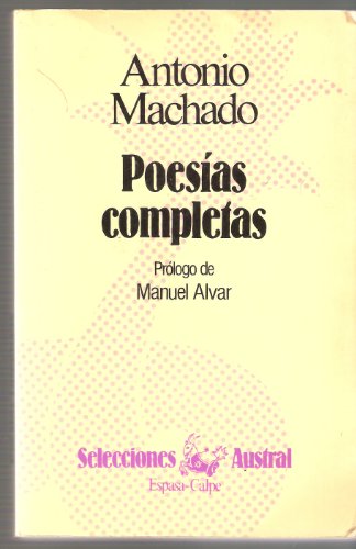 Beispielbild fr Poesas Completas/ Complete Poetry (Spanish Edition) zum Verkauf von ThriftBooks-Dallas