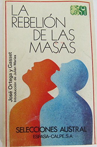 9788423920075: La rebelion de las masas: