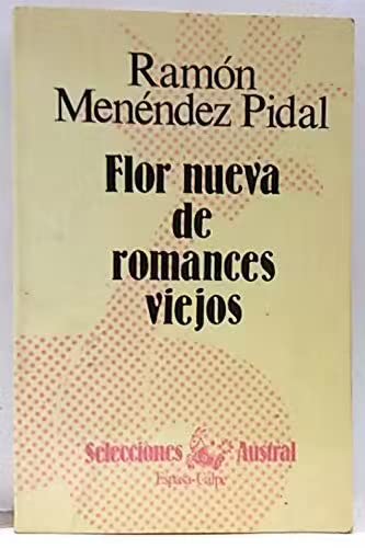 9788423920105: Flor nueva de romances viejos