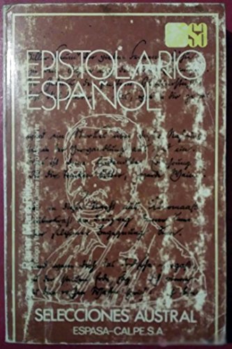 9788423920112: Epistolario espaol