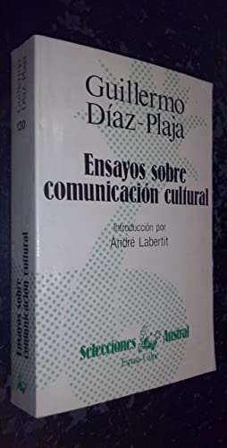 Stock image for Ensayos sobre comunicacin cultural for sale by medimops
