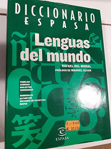 Beispielbild fr Diccionario Espasa de las Lenguas Del Mundo zum Verkauf von Hamelyn