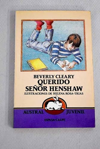 9788423927661: Querido Senor Henshaw / Dear Mr. Henshaw