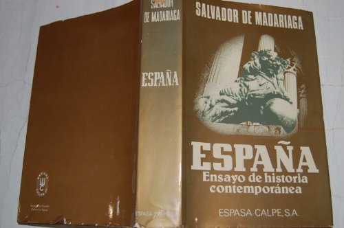 9788423949526: España.ensayo de historia contemporanea