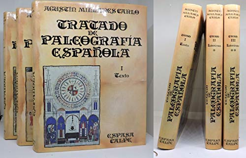 9788423949861: Tratado de paleografía española (Spanish Edition)