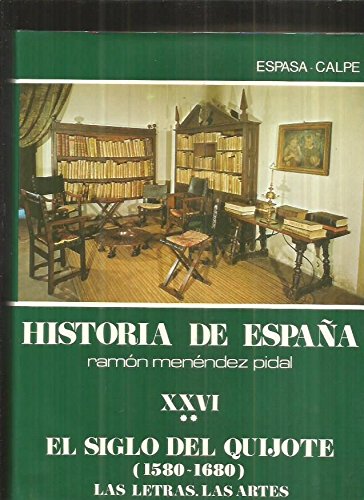 9788423949915: Las letras, las artes (hespaa: el siglo del quijote (1580-1680),t.26 - vol.2)