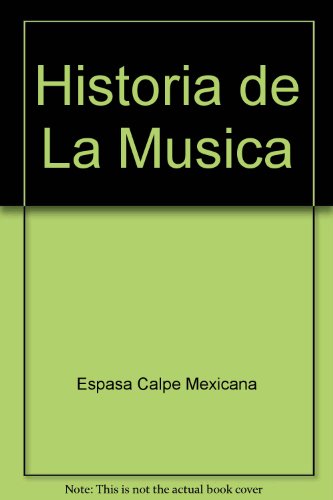 9788423952878: Historia de La Musica