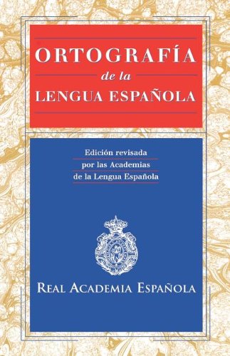 9788423968121: Ortografia de la lengua espanola / Spanish Language Orthography