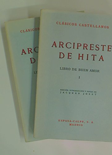 EL LIBRO DE BUEN AMOR (2 vols.) - RUIZ, JUAN (ARCIPRESTE DE HITA)