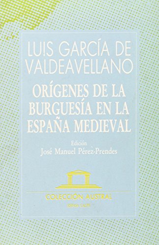 Imagen de archivo de Orgenes de la burguesia en la Espana Medieval. a la venta por FIRENZELIBRI SRL