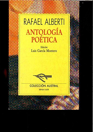 Imagen de archivo de Antologia poetica.alberti a la venta por medimops