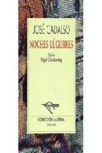 Stock image for Noches lgubres (Literatura) (Spanish Edition) for sale by GF Books, Inc.