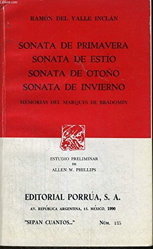 9788423973972: Sonata de otoo / sonata de invierno (Nuevo Austral)