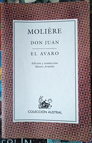Imagen de archivo de Don Juan / El avaro a la venta por medimops