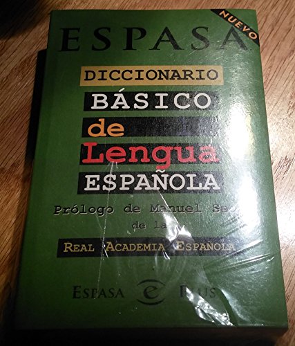 Imagen de archivo de diccionario basico de lengua espanola ed espasa a la venta por LibreriaElcosteo