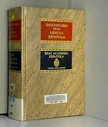 Imagen de archivo de Diccionario de la Lengua Espaola;vol.1 a la venta por Hamelyn