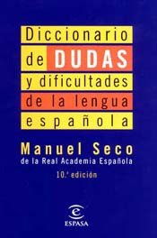 Beispielbild fr Diccionario De Dudas y Dificultades De La Lengua Espanola zum Verkauf von WorldofBooks