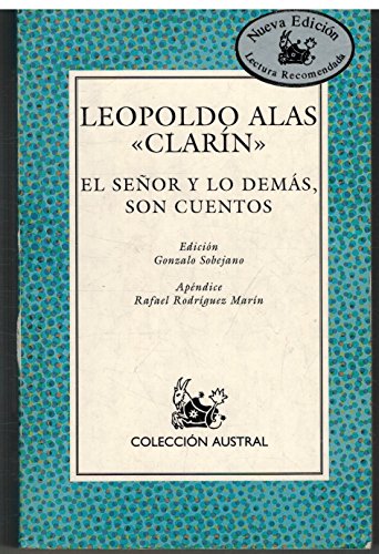 Imagen de archivo de El Seor y lo dems son cuentos (Nuevo Austral Recomendado) a la venta por Libros Ramban