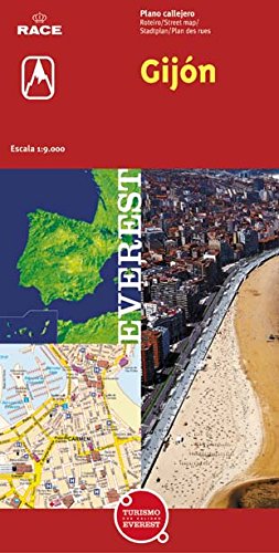 9788424103002: Gijn. Plano callejero (Planos callejeros / serie roja) (Spanish Edition)