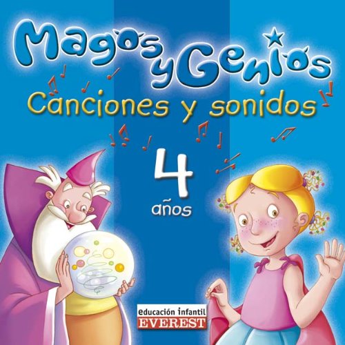 Stock image for Magos y Genios 4 aos. CD Canciones yDomnguez Serrano Argeme / Lucio for sale by Iridium_Books