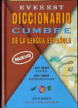 9788424110345: Everest Diccionario Cumbre De LA Lengua Espanola
