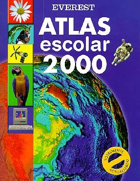 Imagen de archivo de Atlas Escolar 2000: Totalmente actualizado (Atlas Everest) (Spanish Edition) a la venta por HPB Inc.