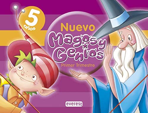 Beispielbild fr Nuevo Magos y Genios 5 aos. 1er Trimestre zum Verkauf von Iridium_Books