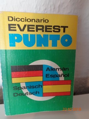 Stock image for Diccionario Everest Punto. Alemn-Espaol. Spanisch-Deutsch. for sale by La Librera, Iberoamerikan. Buchhandlung