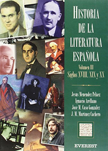 Beispielbild fr HISTORIA DE LA LITERATURA ESPAOLA VOLUMEN III POCA CONTEMPORNEA zum Verkauf von Zilis Select Books