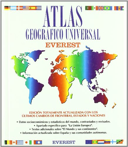 9788424121365: Atlas geogrfico universal (Atlas Everest)