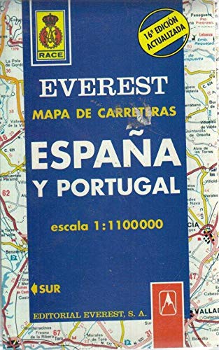 9788424141226: Mapa de carreteras de Espaa y Portugal. 1:1.100.000