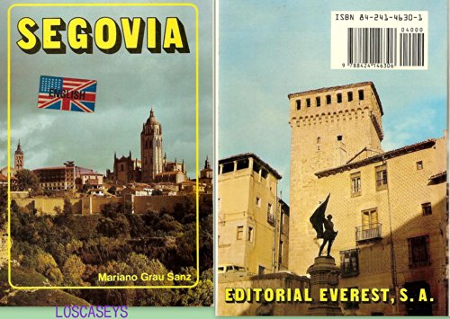 Imagen de archivo de Segovia Spain Tourist Book Illustrated English Version a la venta por HPB-Emerald